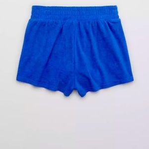 Blue Offline by Aerie Terry Cloth Shorts
